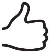 Daumen-hoch-Symbol